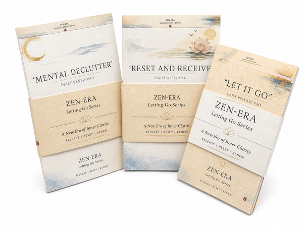 Let It Go Daily Reflection Pad | Therapist Guided Journal Pad