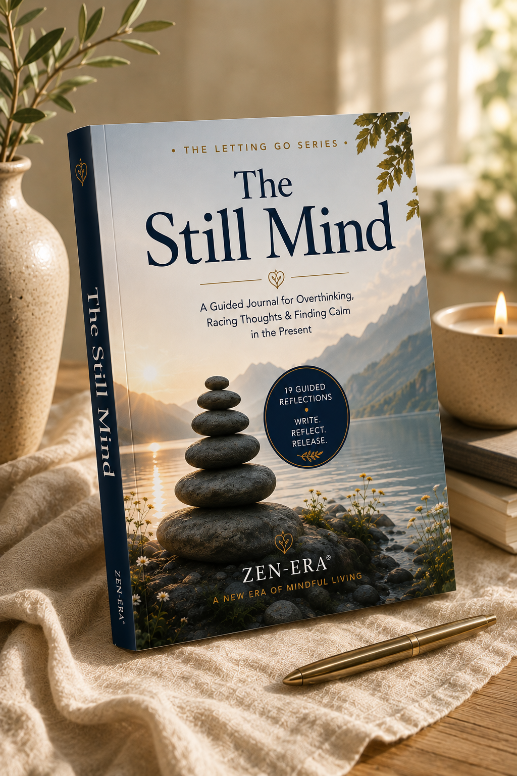 The Still Mind — Guided Journal for Overthinking & Racing Thoughts | Digital Refillable Download