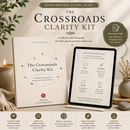 The Crossroads Clarity Kit — Reflective Decision Guide | Complimentary Digital Download
