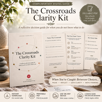 The Crossroads Clarity Kit — Reflective Decision Guide | Complimentary Digital Download