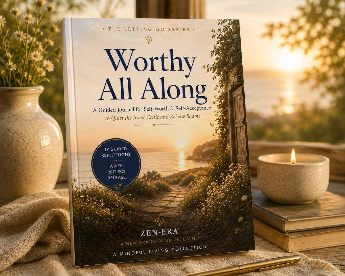 Worthy All Along — Self-Worth & Self-Acceptance Guided Journal