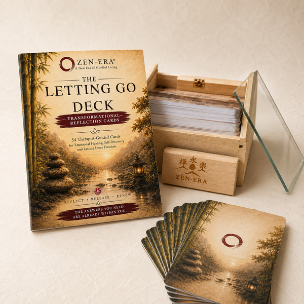 The Letting Go Deck™ | 54 Therapist-Guided Transformational Reflection Cards for Emotional Healing & Personal Growth