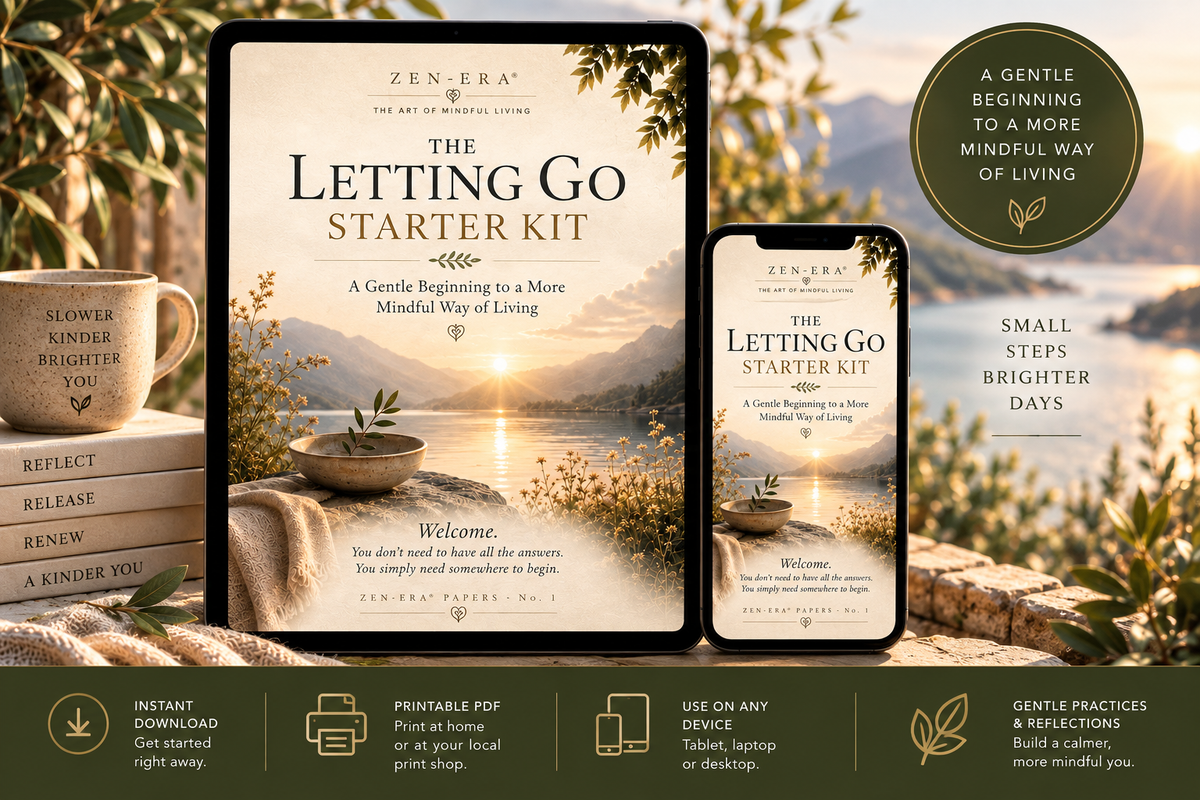 The Letting Go Starter Kit — 7-Day Reflection Journey | Complimentary Digital Download
