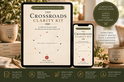 The Crossroads Clarity Kit — Reflective Decision Guide | Complimentary Digital Download