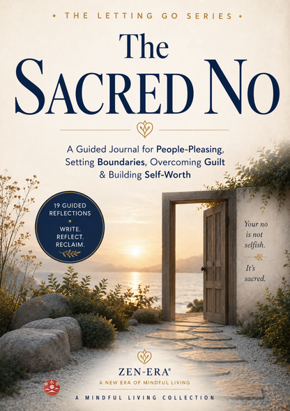 The Sacred No — People-Pleasing & Boundaries Guided Journal | Digital Download