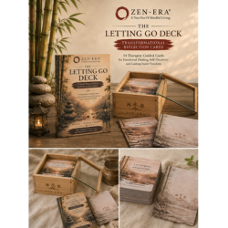 The Letting Go Deck™ | 54 Therapist-Guided Transformational Reflection Cards for Emotional Healing & Personal Growth